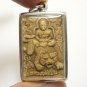 HANUMAN LP PERN RIDE TIGER PENDANT 2 BLESS 1998 MUAY THAI STRONG LIFE PROTECTION