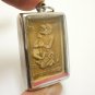 HANUMAN LP PERN RIDE TIGER PENDANT 2 BLESS 1998 MUAY THAI STRONG LIFE PROTECTION