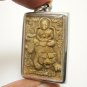 HANUMAN LP PERN RIDE TIGER PENDANT 2 BLESS 1998 MUAY THAI STRONG LIFE PROTECTION