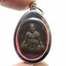 LP HONG JARUENPORN BLESSED COIN THAI MAGIC YANT AMULET LUCKY PROTECTION PENDANT