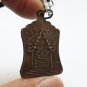 LP PHROM COIN BLESSED IN 1971 MIRACLE MAGIC YANT THAI BUDDHA REAL AMULET PENDANT