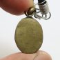 OM TIBET VINTAGE SMALL PENDANT BLESS HINDU TIBETAN TURQUOISE CHARM OHM NECKLACE