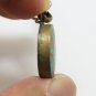 OM TIBET VINTAGE SMALL PENDANT BLESS HINDU TIBETAN TURQUOISE CHARM OHM NECKLACE