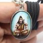LORD SHIVA MAHADEV OM PENDANT BLESSED 1970s MAHADEVA GREAT GOD SIVA HINDU LOCKET