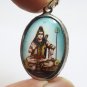 LORD SHIVA MAHADEV OM PENDANT BLESSED 1970s MAHADEVA GREAT GOD SIVA HINDU LOCKET