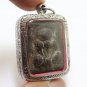 PHRA PIDTA GRADUK PHII BLACK AMULET 1942 CLOSE EYE BUDDHA THAI ANTIQUE PENDANT 1