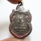 LP DOO PRACTICE DHARMA BLESSED 1981 THAI MAGIC AMULET LUCKY RICH SUCCESS PENDANT