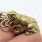 MAGIC FROG BRASS PENDANT WEALTH RICH LUCKY GAMBLE WIN NECKLACE BLESSED TALISMAN