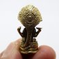 LORD VISHNU MINI AMULET PRESERVER GOD TRIMURTI DEITY HINDU TINY STATUE FIGURINE