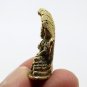 LORD VISHNU MINI AMULET PRESERVER GOD TRIMURTI DEITY HINDU TINY STATUE FIGURINE