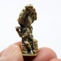 LORD VISHNU MINI AMULET PRESERVER GOD TRIMURTI DEITY HINDU TINY STATUE FIGURINE