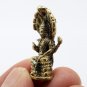 LORD VISHNU MINI AMULET PRESERVER GOD TRIMURTI DEITY HINDU TINY STATUE FIGURINE