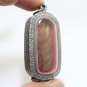 RED PHRA LEELA BUDDHA LUCKY PENDANT THAI RARE ANTIQUE POWERFUL PROTECTION AMULET