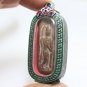 RED PHRA LEELA BUDDHA LUCKY PENDANT THAI RARE ANTIQUE POWERFUL PROTECTION AMULET