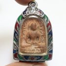 RED PHRA SOOMGOR POWERFUL ANTIQUE THAI BUDDHA AMULET MONEY RICH LUCKY SUCCESS