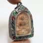 RED PHRA SOOMGOR POWERFUL ANTIQUE THAI BUDDHA AMULET MONEY RICH LUCKY SUCCESS