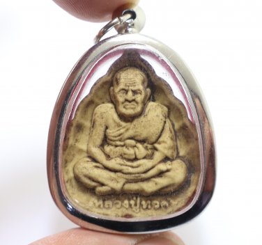 LP TUAD WAT CHANGHAI THAI BUDDHA MAGIC YANT LUANG POO THUAD AMULET PENDANT GIFT
