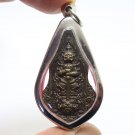 THAO WESSUWAN LP PAT WEALTH KING LUCKY RICH THAI MIRACLE YANT YAK AMULET PENDANT