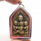 KHUNPAEN HOLD 3 LADIES GUMAN THONG AMULET 2 THAI MAGIC LOVE PENDANT LUCKY GAMBLE
