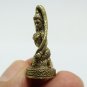 MOTHER EARTH THAI MINI BRASS AMULET MA MIRACLE MAKER STRONG PROTECTION TALISMAN
