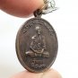 LP KOON BACK LP TOB BLESSED 1996 BUDDHA COIN THAI AMULET MONEY MULTIPLY PENDANT