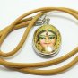 DURGA BIG PENDANT PARVATI KALI UMA DEVI 3 EYED AMBIKA GODDESS SHAKTI OM LOCKET