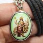 DURGA KALI KALIKA UMA DEVI GODDESS HINDU BLESSED OM FUJII KAZE PENDANT NECKLACE