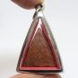 RED PHRA NANGPHAYA THAI ANTIQUE REAL BLESS BUDDHA LUCKY LOVE AMULET RICH PENDANT
