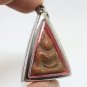 RED PHRA NANGPHAYA THAI ANTIQUE REAL BLESS BUDDHA LUCKY LOVE AMULET RICH PENDANT