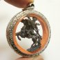 GUAN YU RIDE RED HARE HORSE MAGIC GUAN GONG AMULET PROTECTION LUCKY RICH PENDANT