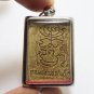 LP MOON BLESSED 2000 PHRA SOMDEJ OPEN CURTAIN POR KUAY MAGIC YANT THAI AMULET 5