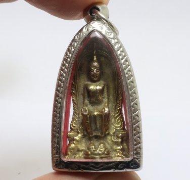 LP TOH PALELAI BLESSED 1972 MAGIC PONG SUPAN AMULET PROTECTION WEDNESDAY PENDANT