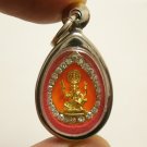 LORD GANESHA RED PENDANT SUCCESS GOD GANAPATI MIRACLE GANESH LUCKY RICH NECKLACE