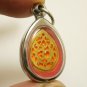 LORD GANESHA RED PENDANT SUCCESS GOD GANAPATI MIRACLE GANESH LUCKY RICH NECKLACE