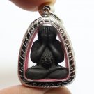 PIDTA CLOSE EYES BUDDHA YANT LP MOON THAI STRONG PROTECTION AMULET SIAM PENDANT