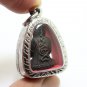 PIDTA CLOSE EYES BUDDHA YANT LP MOON THAI STRONG PROTECTION AMULET SIAM PENDANT