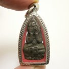 PHRA PIDTA YANT YOONG BLESSED 1954 BUDDHA THAI STRONG MAGIC AMULET RARE PENDANT