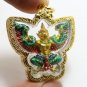 GARUDA PHAYA KRUT YUT NAK THAI AMULET MAGIC EAGLE NAGA STRONG PROTECTION PENDANT