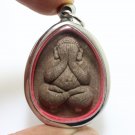 LP HONG PIDTA SANGKAJAI PERMSUP PERMSUK AMULET PITTA PENDANT CLOSE EYES BUDDHA