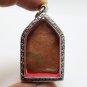 PHRA KHUNPAEN NAK KOO PHAYAO 1940s ANTIQUE THAI BUDDHA DOUBLE NAGA LUCKY AMULET