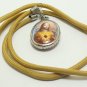 JESUS CHRIST SACRED HEART BACK CROSS FAITH DEVOTION SACRIFICE GUIDANCE PENDANT