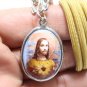 JESUS CHRIST SACRED HEART BACK CROSS FAITH DEVOTION SACRIFICE GUIDANCE PENDANT