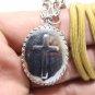 JESUS CHRIST SACRED HEART BACK CROSS FAITH DEVOTION SACRIFICE GUIDANCE PENDANT