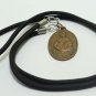 LP KOON BLESSED FOR CHIANGMAI UNIVERSITY IN 1996 BUDDHA COIN THAI MONEY PENDANT