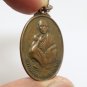 LP KOON BLESSED FOR CHIANGMAI UNIVERSITY IN 1996 BUDDHA COIN THAI MONEY PENDANT