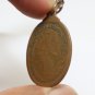 LP KOON BLESSED FOR CHIANGMAI UNIVERSITY IN 1996 BUDDHA COIN THAI MONEY PENDANT