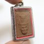 LORD GANESHA & HERMIT PORGAE BLESSED 1940s PENDANT HINDU GOD OF SUCCESS LOCKET