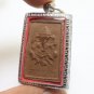 LORD GANESHA & HERMIT PORGAE BLESSED 1940s PENDANT HINDU GOD OF SUCCESS LOCKET