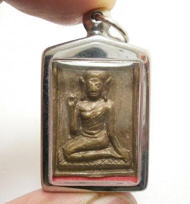 NANG KWAK LP BOONMEE BLESS 1963 NANGKWAK LADY CALL MONEY LUCKY YANT THAI AMULET