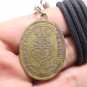 LP KOON MAGIC MONK BLESS 2003 COIN MULTIPLY MONEY RICH THAI KORAT AMULET PENDANT